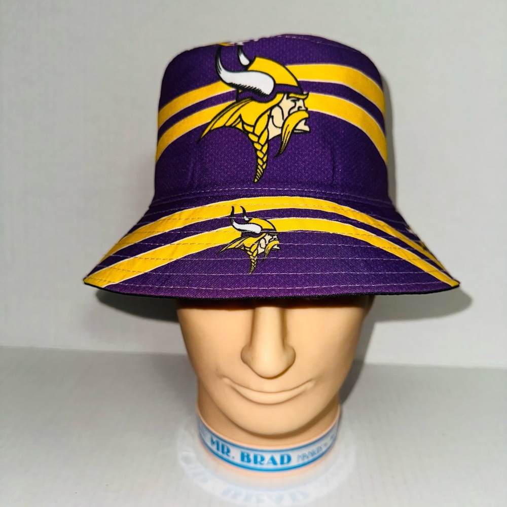 Minnesota Vikings Custom Made Bucket Hat